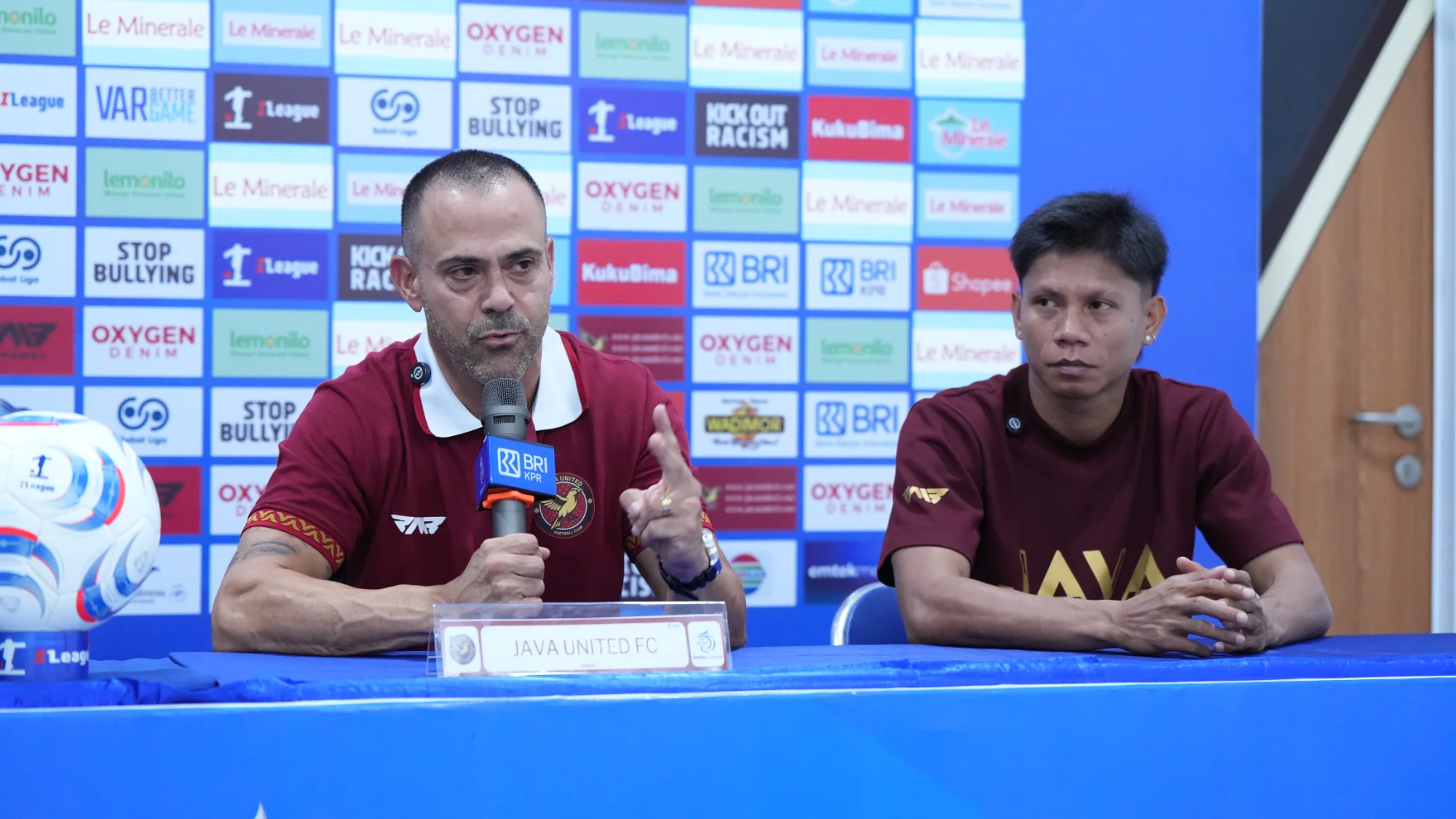 Java United Bersiap Hadapi Intensitas Tinggi Melawan Bali United